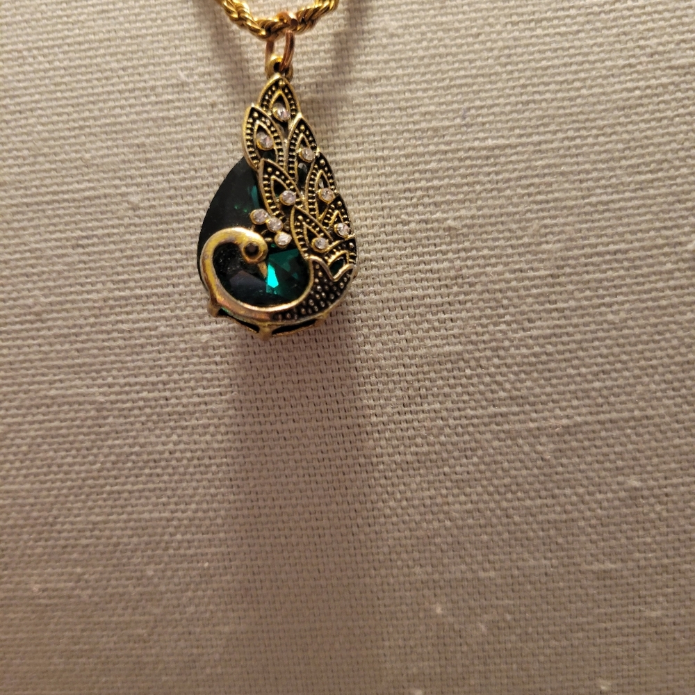 COPY - Peacock necklace
